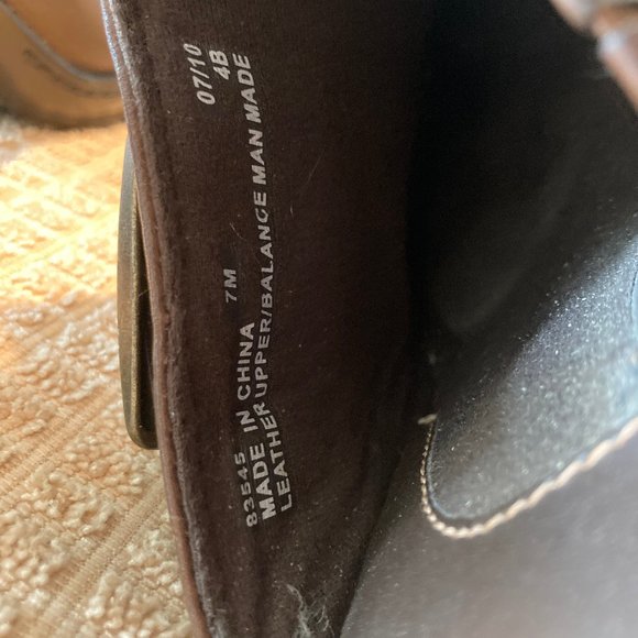 Clarks Brown Leather Mules, 7M - Picture 5 of 6